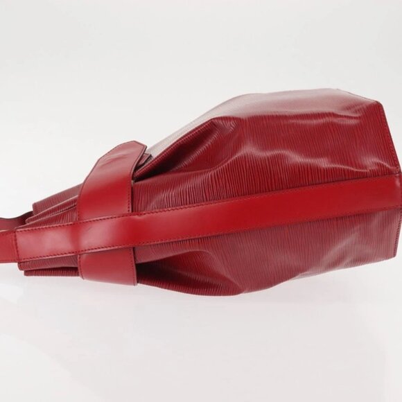 LOUIS VUITTON Epi Sac Depaule GM Shoulder Bag Red M80197 LV Auth 144021 - Picture 6 of 16